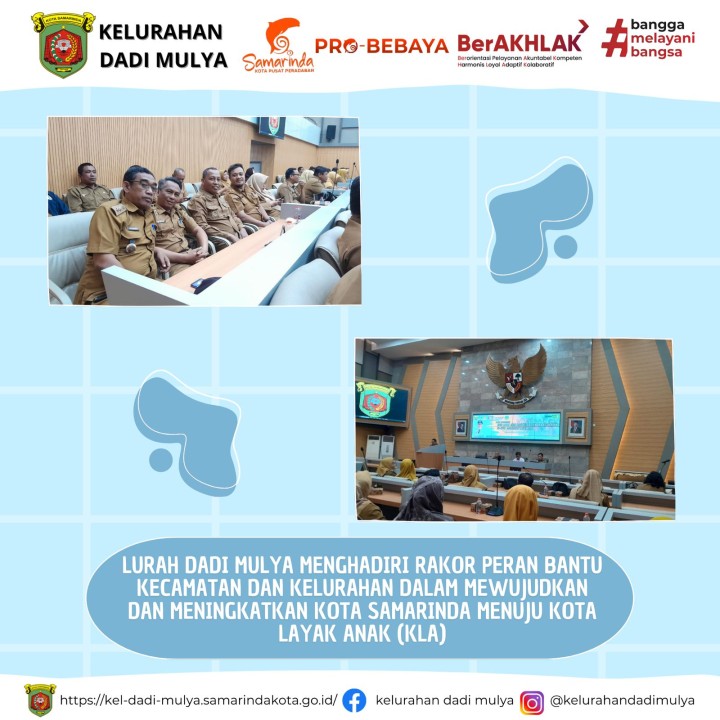AGENDA KELURAHAN DADI MULYA BULAN NOVEMBER TAHUN 2024