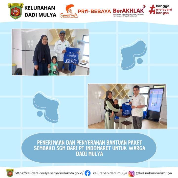 AGENDA KELURAHAN DADI MULYA BULAN NOVEMBER TAHUN 2024