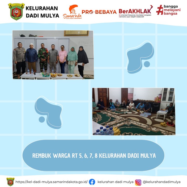 AGENDA KELURAHAN DADI MULYA BULAN NOVEMBER TAHUN 2024