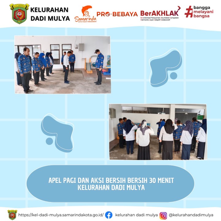 AGENDA KELURAHAN DADI MULYA BULAN NOVEMBER TAHUN 2024