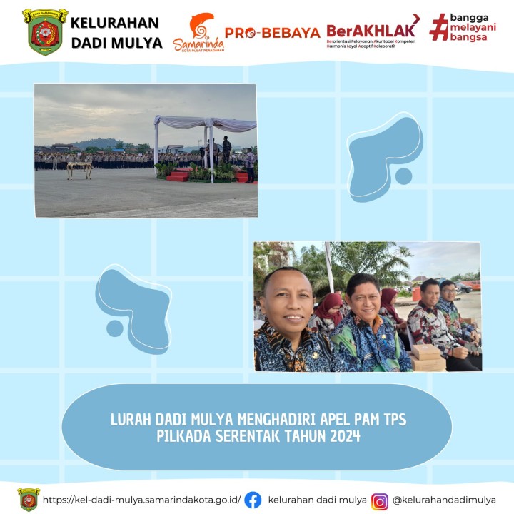AGENDA KELURAHAN DADI MULYA BULAN NOVEMBER TAHUN 2024