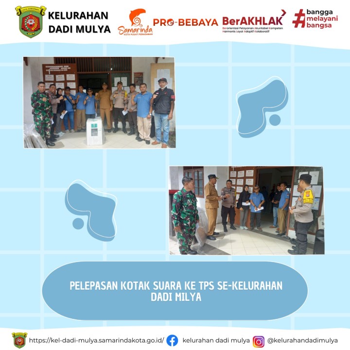 AGENDA KELURAHAN DADI MULYA BULAN NOVEMBER TAHUN 2024