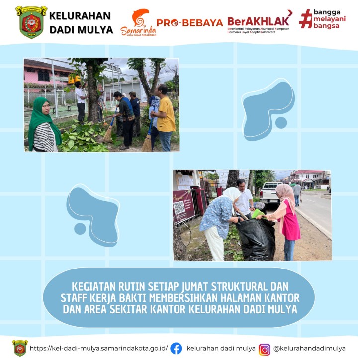 AGENDA KELURAHAN DADI MULYA BULAN DESEMBER TAHUN 2024
