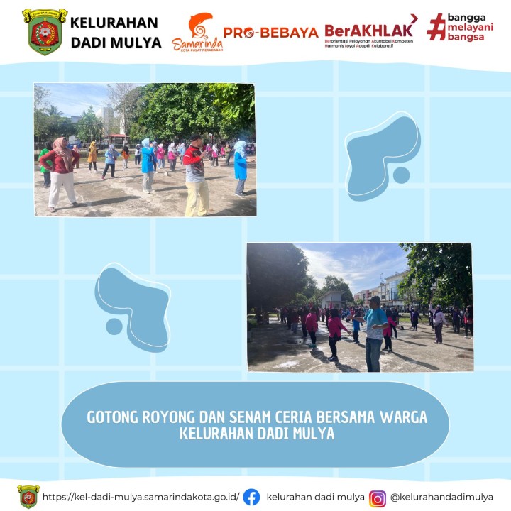AGENDA KELURAHAN DADI MULYA BULAN DESEMBER TAHUN 2024