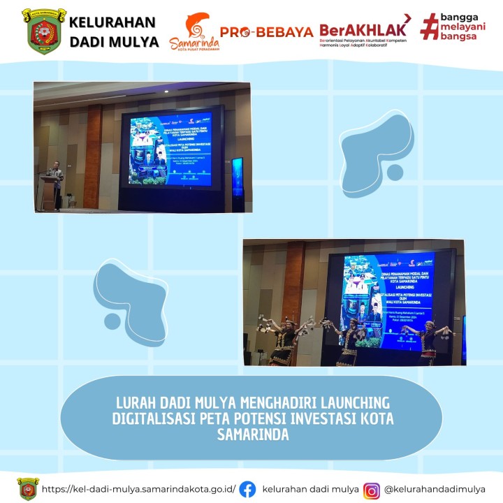AGENDA KELURAHAN DADI MULYA BULAN DESEMBER TAHUN 2024