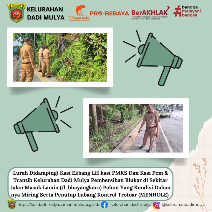 AGENDA KELURAHAN DADI MULYA BULAN FEBRUARI TAHUN 2025