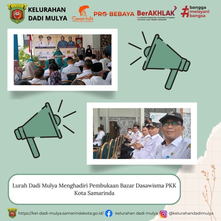AGENDA KELURAHAN DADI MULYA BULAN MARET TAHUN 2025