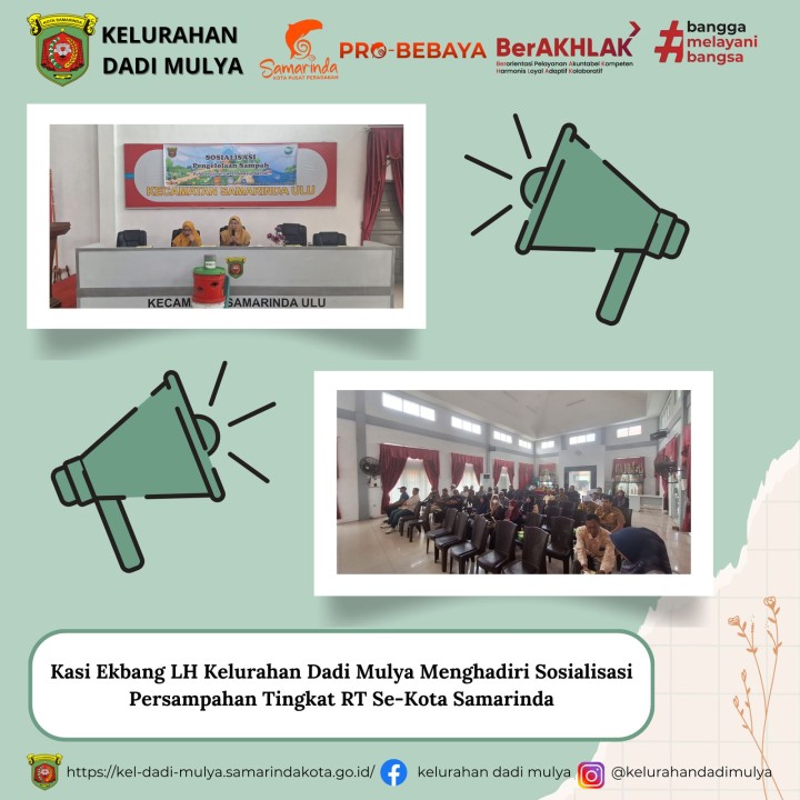 AGENDA KELURAHAN DADI MULYA BULAN APRIL TAHUN 2025