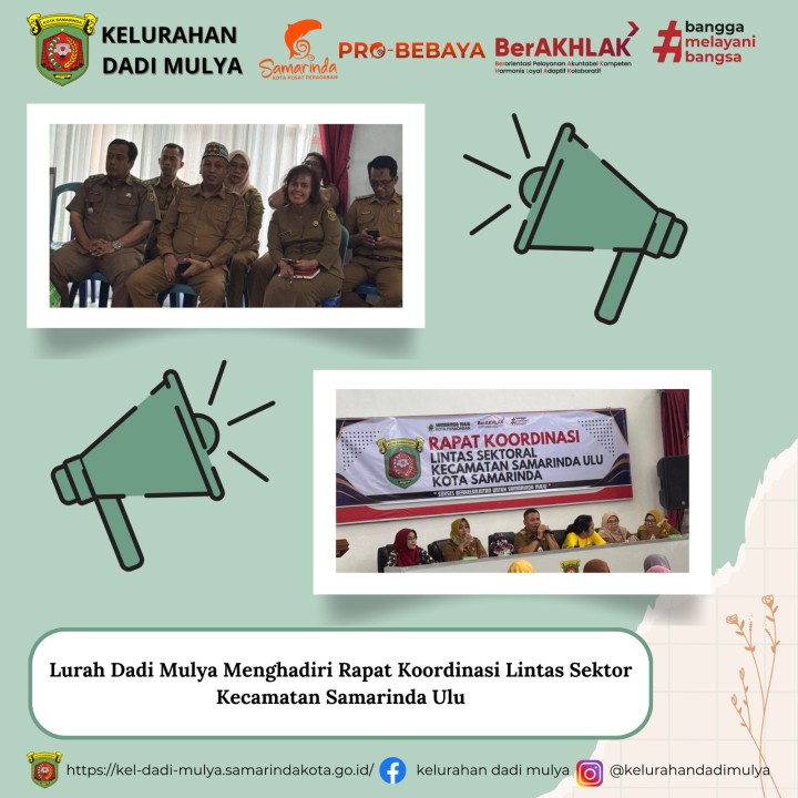 AGENDA KELURAHAN DADI MULYA BULAN MEI 2025
