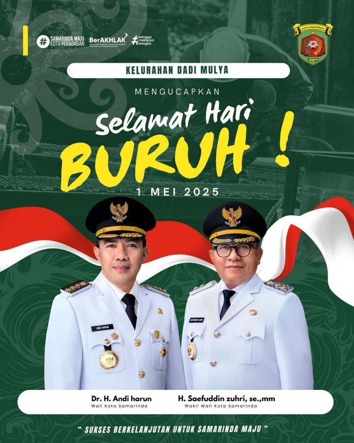 AGENDA KELURAHAN DADI MULYA BULAN MEI 2025