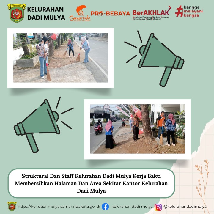 AGENDA KELURAHAN DADI MULYA BULAN MEI 2025