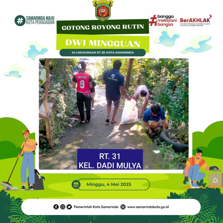 AGENDA KELURAHAN DADI MULYA BULAN MEI 2025