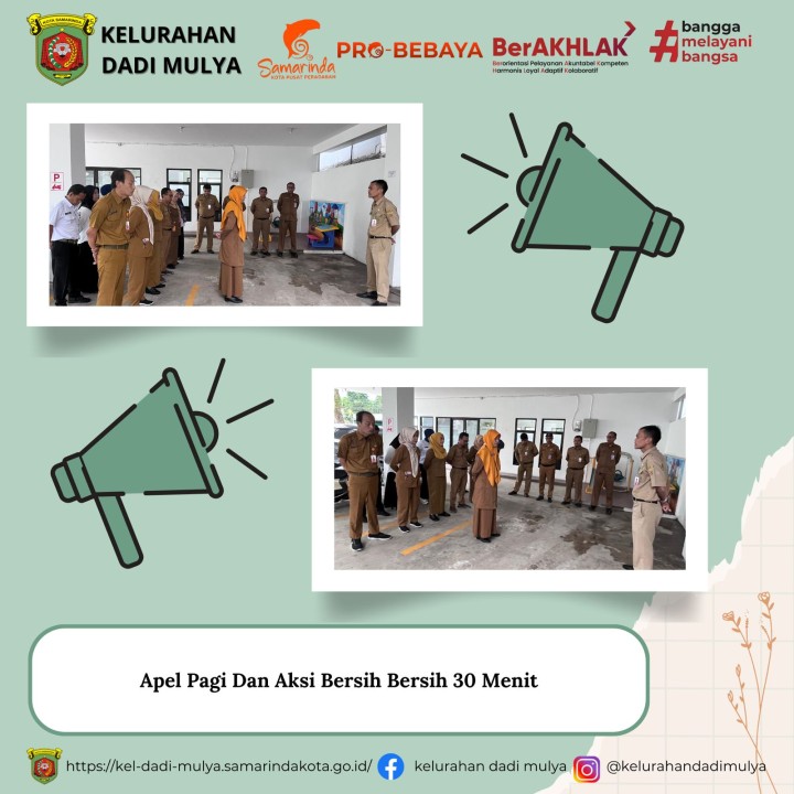 AGENDA KELURAHAN DADI MULYA BULAN MEI 2025
