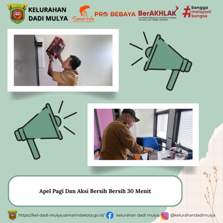 AGENDA KELURAHAN DADI MULYA BULAN MEI 2025