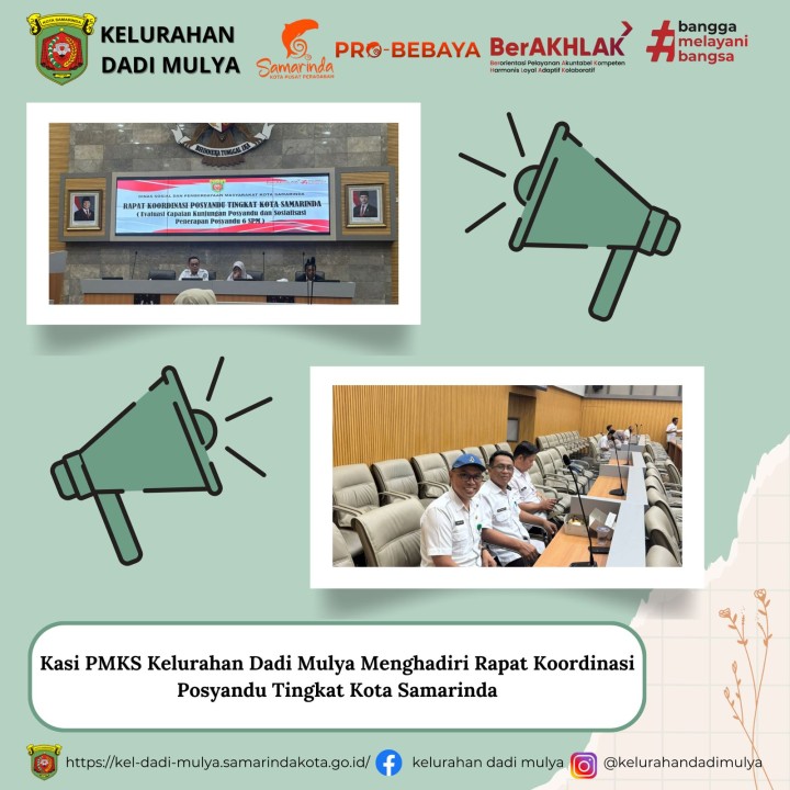 AGENDA KELURAHAN DADI MULYA BULAN MEI 2025