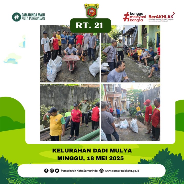 AGENDA KELURAHAN DADI MULYA BULAN MEI 2025