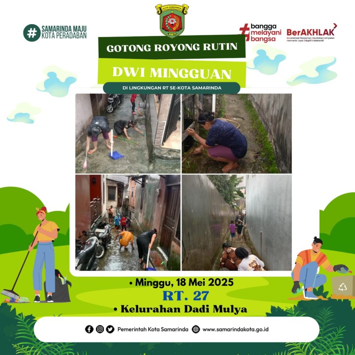 AGENDA KELURAHAN DADI MULYA BULAN MEI 2025