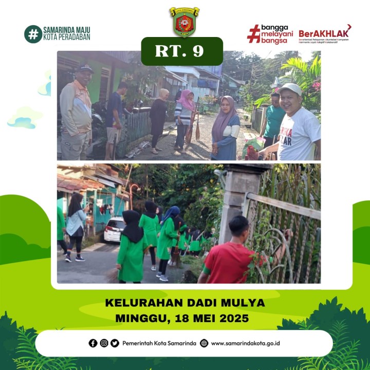 AGENDA KELURAHAN DADI MULYA BULAN MEI 2025