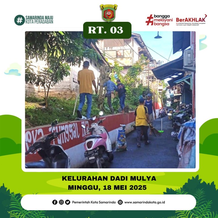 AGENDA KELURAHAN DADI MULYA BULAN MEI 2025