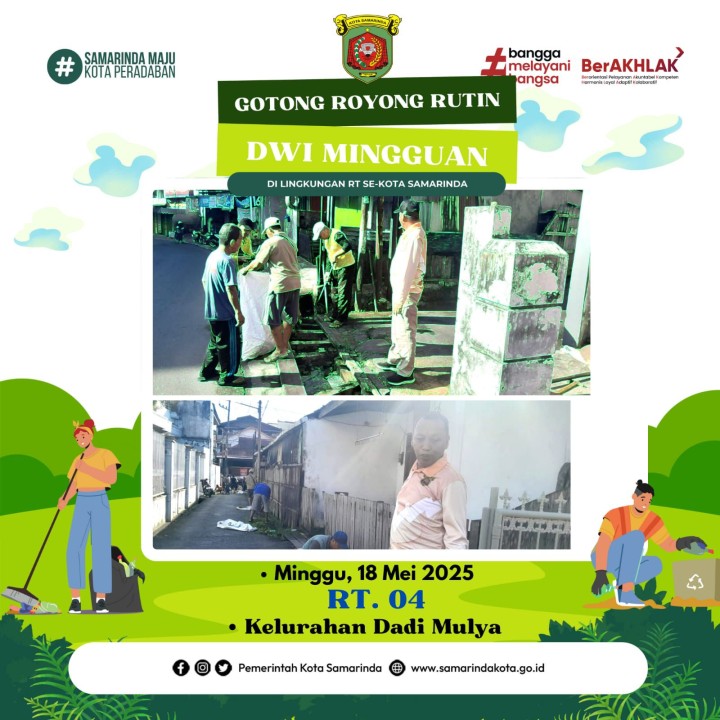 AGENDA KELURAHAN DADI MULYA BULAN MEI 2025