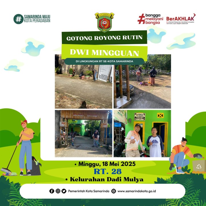 AGENDA KELURAHAN DADI MULYA BULAN MEI 2025