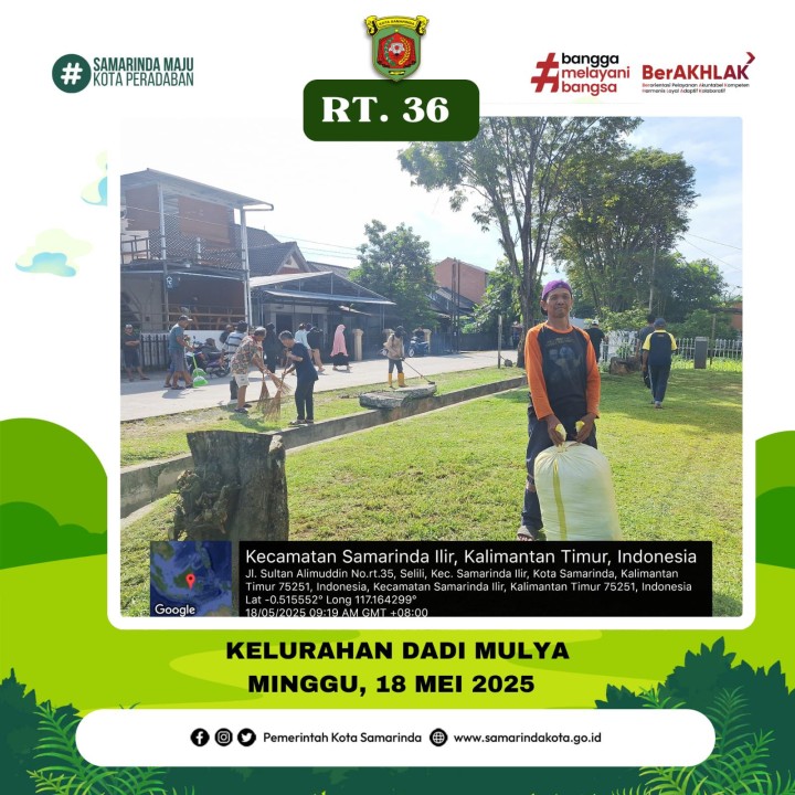 AGENDA KELURAHAN DADI MULYA BULAN MEI 2025