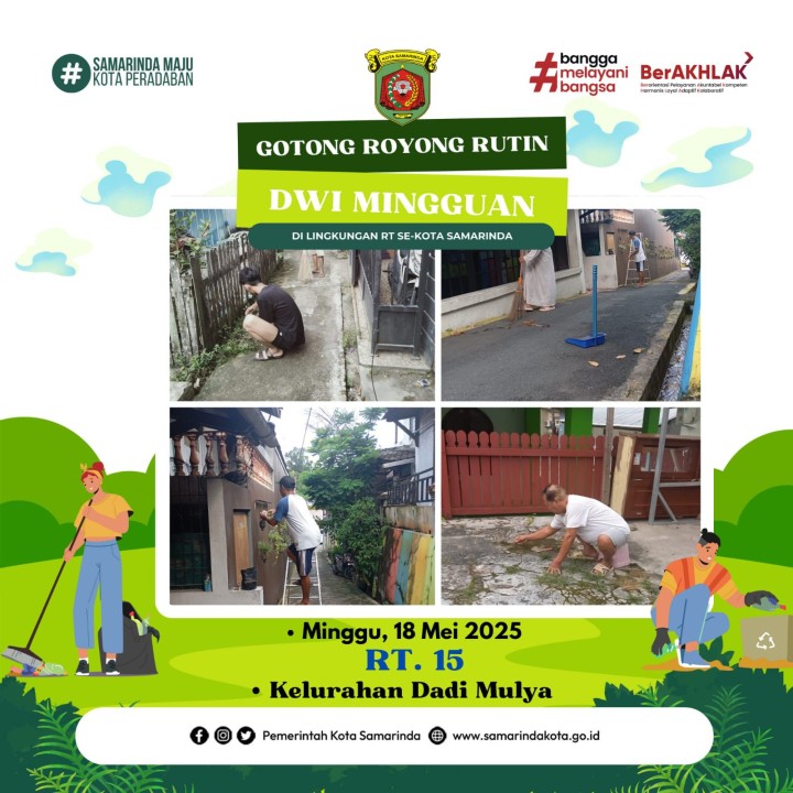 AGENDA KELURAHAN DADI MULYA BULAN MEI 2025