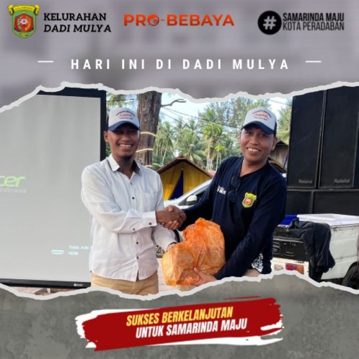 AGENDA KELURAHAN DADI MULYA BULAN MEI 2025