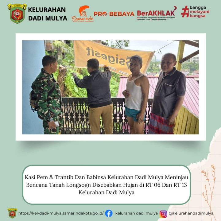 AGENDA KELURAHAN DADI MULYA BULAN MEI 2025