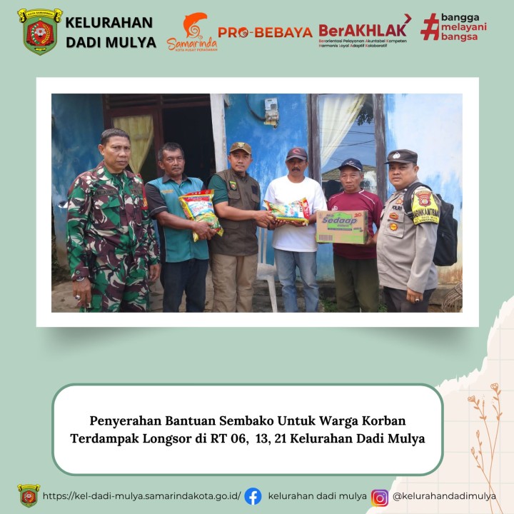 AGENDA KELURAHAN DADI MULYA BULAN MEI 2025