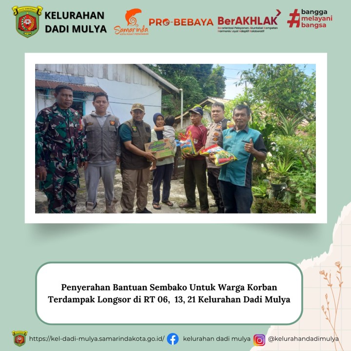 AGENDA KELURAHAN DADI MULYA BULAN MEI 2025