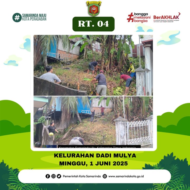 AGENDA KELURAHAN DADI MULYA BULAN JUNI TAHUN 2025