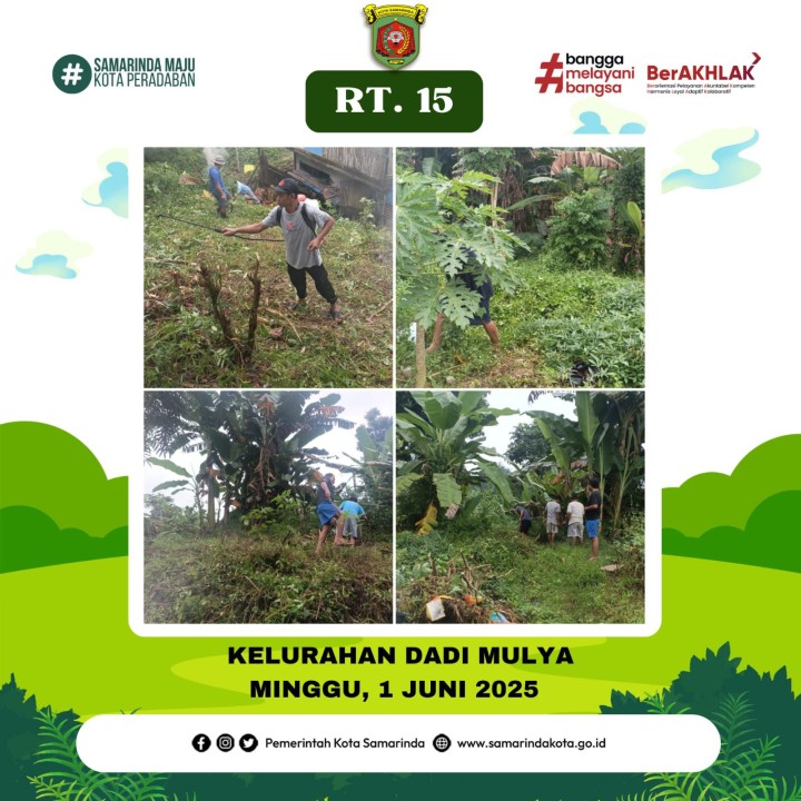 AGENDA KELURAHAN DADI MULYA BULAN JUNI TAHUN 2025