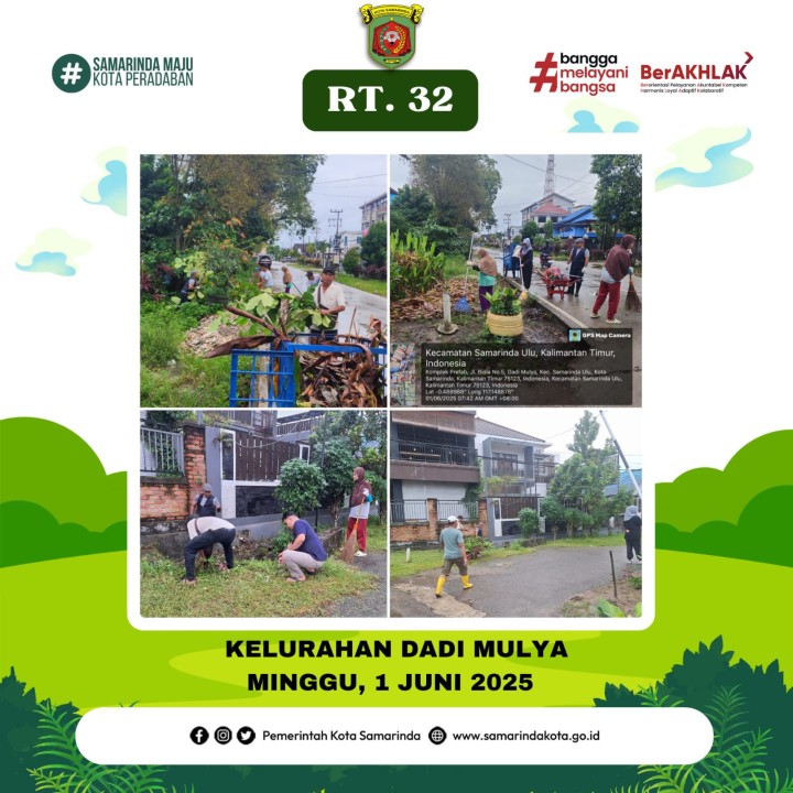AGENDA KELURAHAN DADI MULYA BULAN JUNI TAHUN 2025