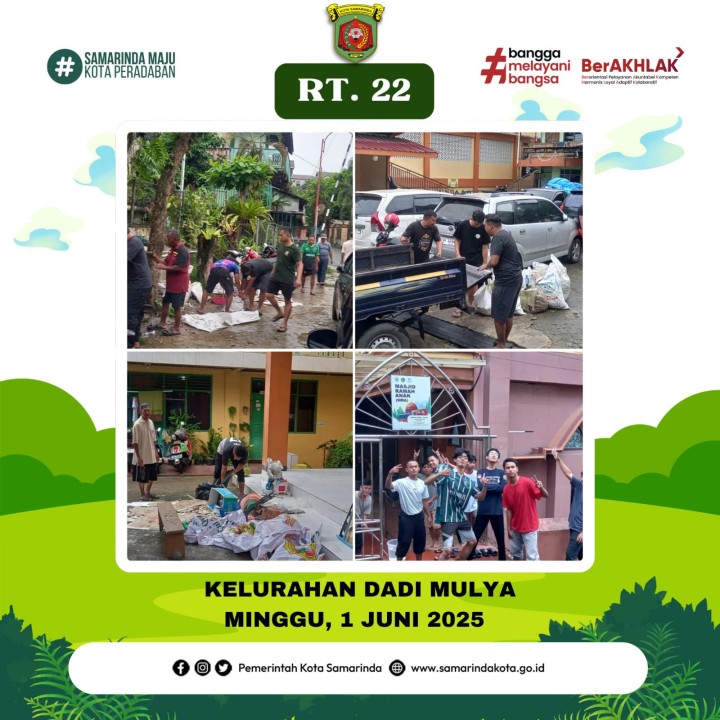 AGENDA KELURAHAN DADI MULYA BULAN JUNI TAHUN 2025