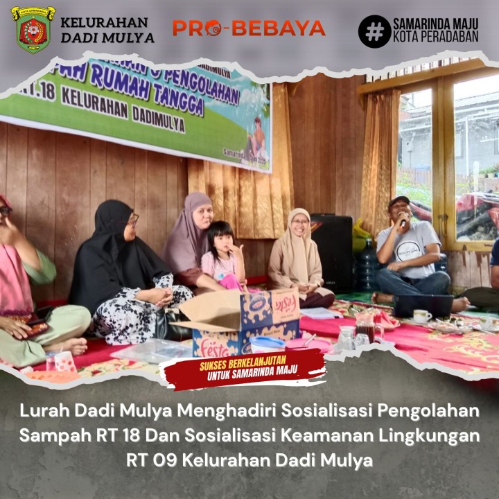 AGENDA KELURAHAN DADI MULYA BULAN JUNI TAHUN 2025