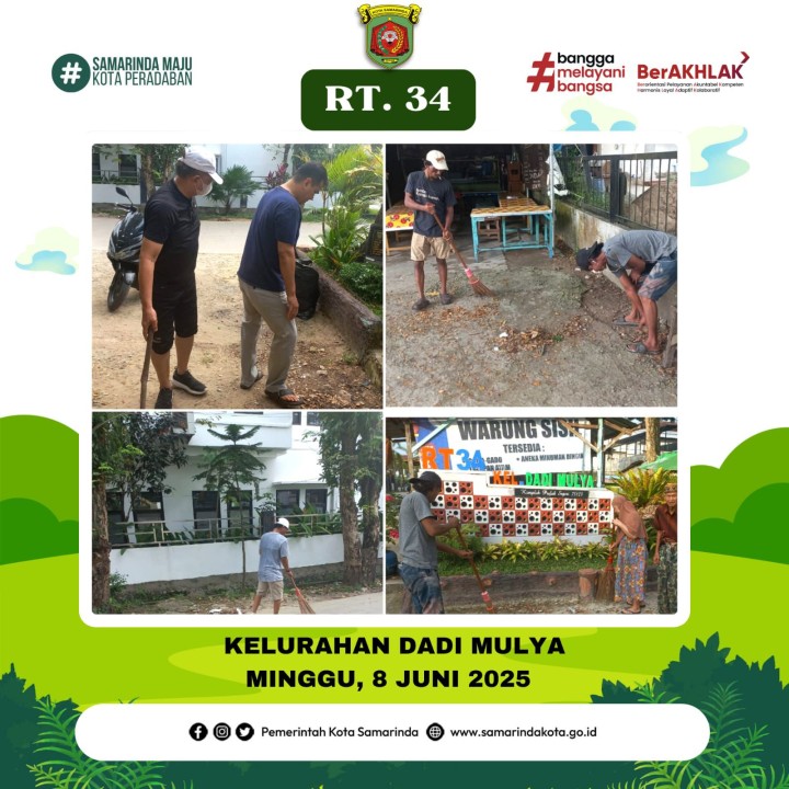 AGENDA KELURAHAN DADI MULYA BULAN JUNI TAHUN 2025