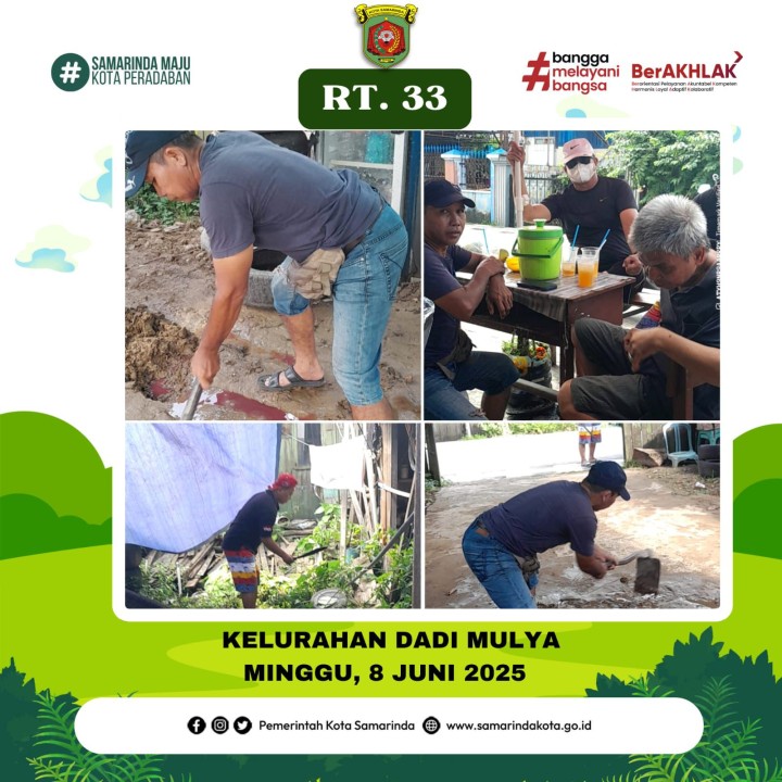 AGENDA KELURAHAN DADI MULYA BULAN JUNI TAHUN 2025
