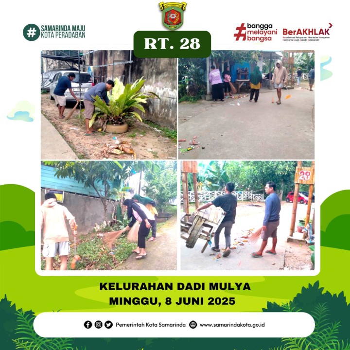 AGENDA KELURAHAN DADI MULYA BULAN JUNI TAHUN 2025