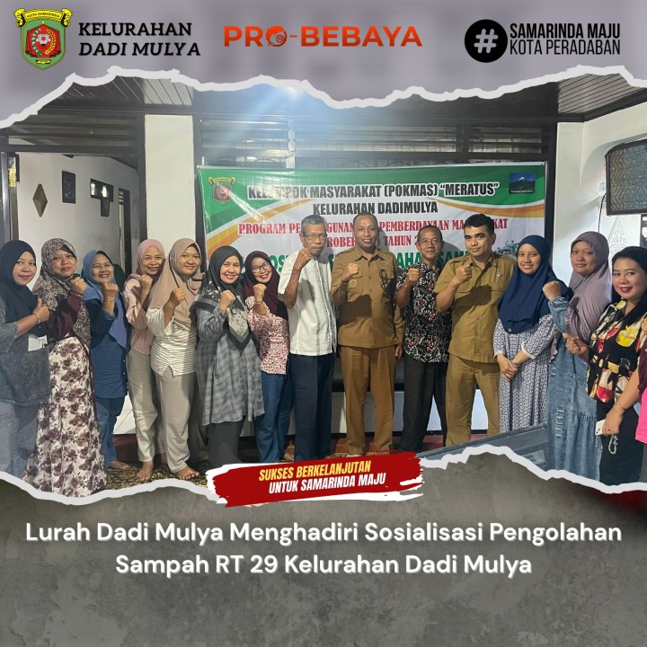 AGENDA KELURAHAN DADI MULYA BULAN JUNI TAHUN 2025
