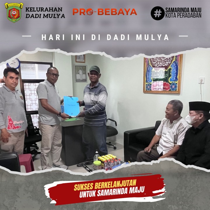 AGENDA KELURAHAN DADI MULYA BULAN JUNI TAHUN 2025