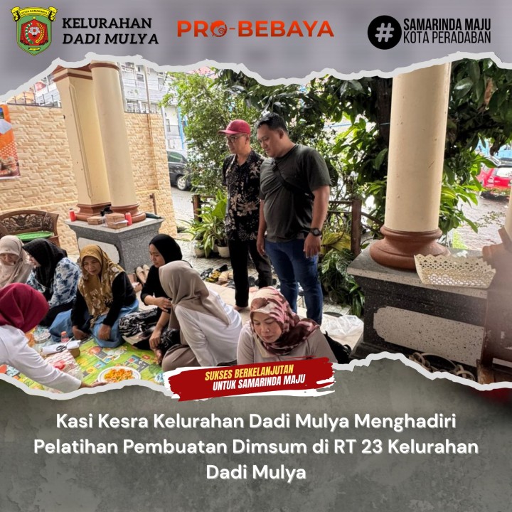 AGENDA KELURAHAN DADI MULYA BULAN JUNI TAHUN 2025