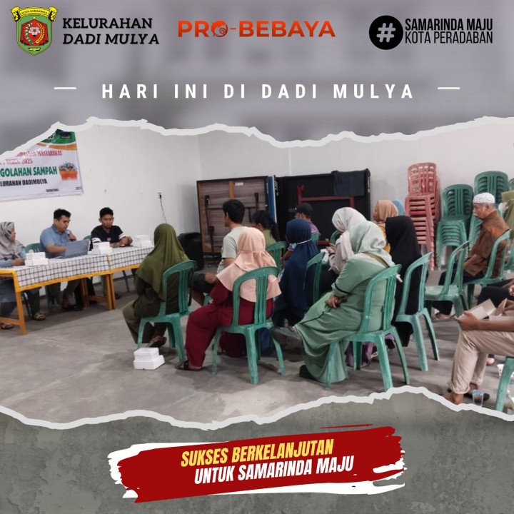 AGENDA KELURAHAN DADI MULYA BULAN JUNI TAHUN 2025