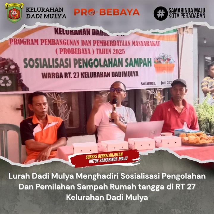 AGENDA KELURAHAN DADI MULYA BULAN JUNI TAHUN 2025
