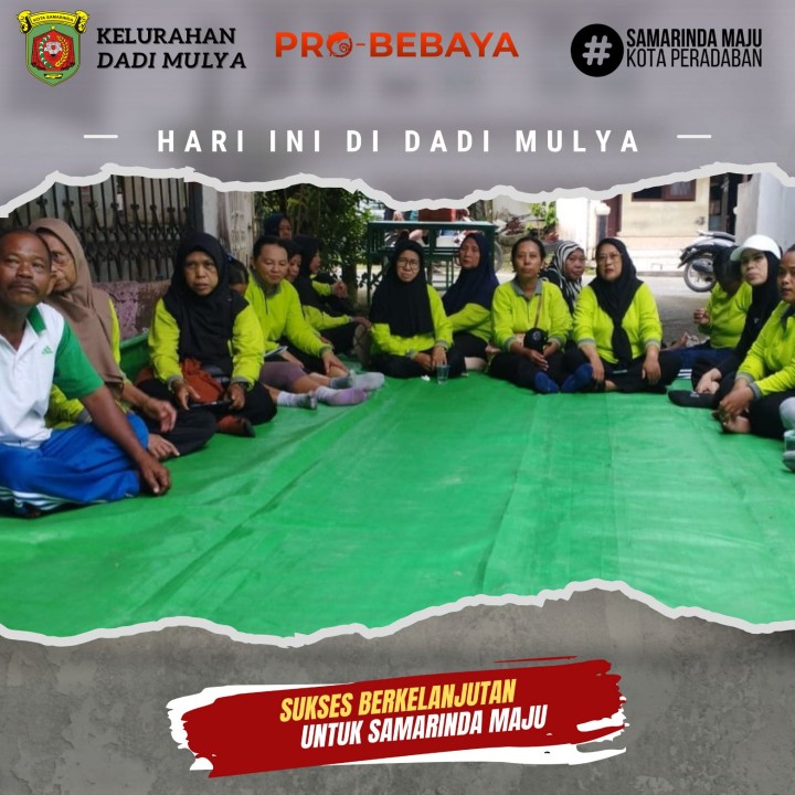 AGENDA KELURAHAN DADI MULYA BULAN JUNI TAHUN 2025