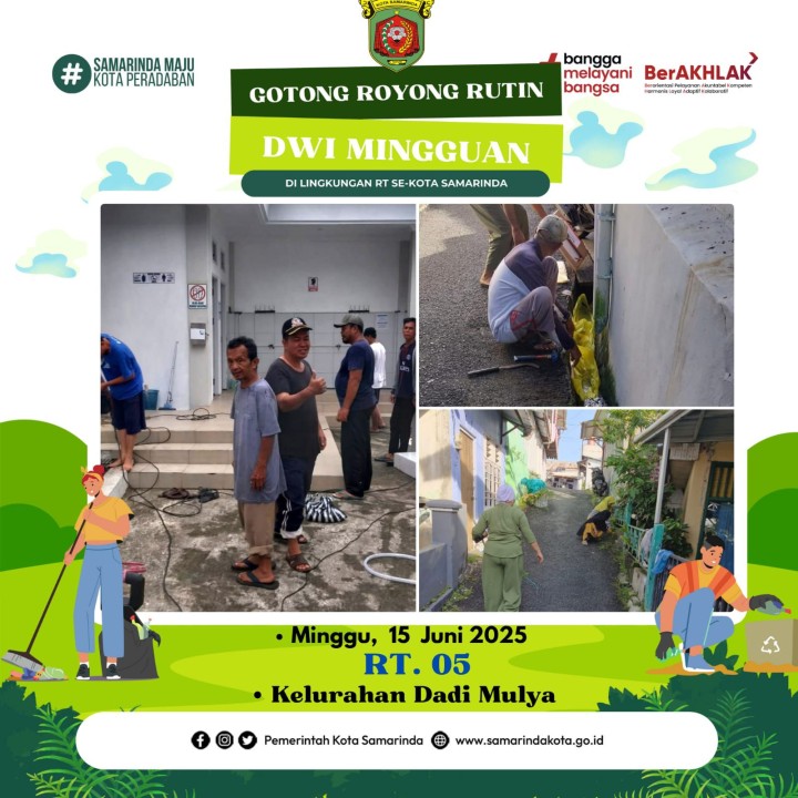 AGENDA KELURAHAN DADI MULYA BULAN JUNI TAHUN 2025