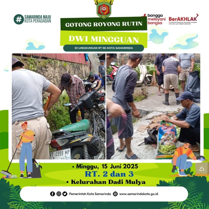 AGENDA KELURAHAN DADI MULYA BULAN JUNI TAHUN 2025