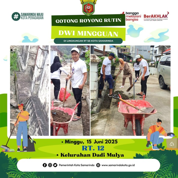 AGENDA KELURAHAN DADI MULYA BULAN JUNI TAHUN 2025