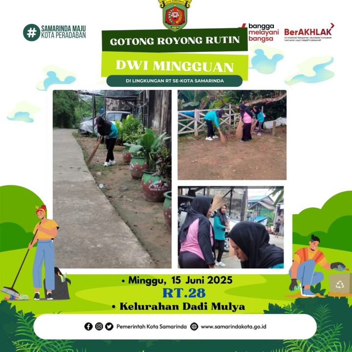 AGENDA KELURAHAN DADI MULYA BULAN JUNI TAHUN 2025