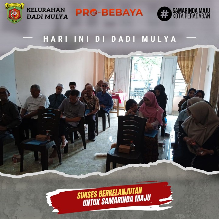AGENDA KELURAHAN DADI MULYA BULAN JUNI TAHUN 2025